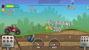 Hill Climb Racing - Gameplay Walkthrough Part 8 - Fast car (iOS, Android) #hillclimbracing #gameplay