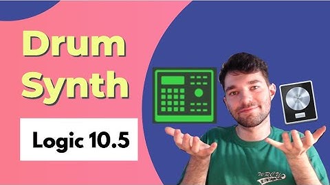 How To Use Drum Synth And Drum Machine Designer in Logic Pro