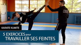 Karaté : 5 exercices pour travailler ses feintes en combat #KARATEATHOME #KUMITE #TRAINING