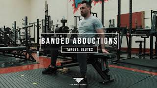 How to perform banded seated abductions