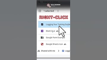 ORGANIZE SHARED GOOGLE DRIVE FILES WITH SHORTCUTS! #shorts #drive #googledrive #technology