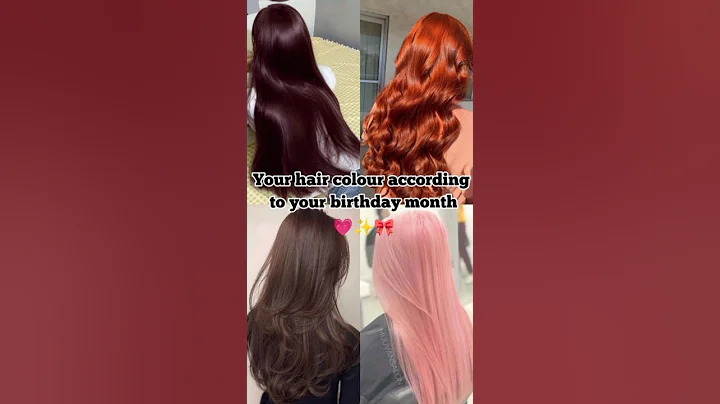your hair colour according to your birthday month 🌸🎀 #glowelleaesthetic#aestheti#shirts#shortfeed