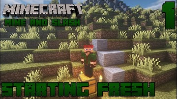 Minecraft | 1.15.2 | Mine and Slash | Starting Fresh - Part 1