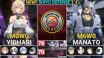 NEW RESET! M0W0 Yidhari & M6W0 Manato Showcase | NEW!! Shiyu Defense Zenless Zone Zero 2.4