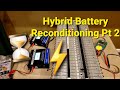 Reconditioning a Prius Hybrid Battery Pt 2