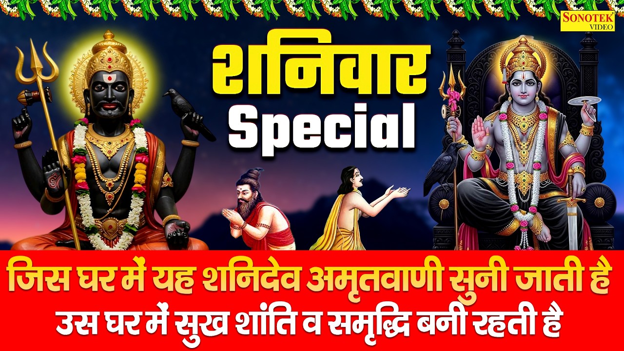 शनिदेव अमृतवाणी | जय जय जय शनिदेव दयाला | Latest Shanidev Amritwani |Shaniwar Shanidev Bhakti Bhajan