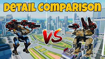 WR🔥 New Robots Bagliore VS Behemoth Weapon Comparison |WAR ROBOTS|