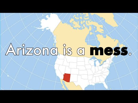 Why Arizona's Timezones Make No Sense: Arizona's Terrible Timezones