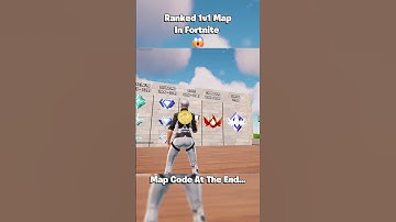 Ranked 1v1 Map In Fortnite 😱 #shorts
