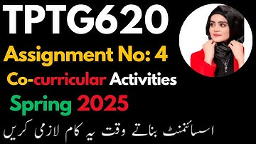 TPTG620 assignment 4 Spring 2025 | tptg620 assignment 4 | tptg620 - teaching practice long term