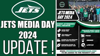 JETS MEDIA DAY 2024 UPDATE