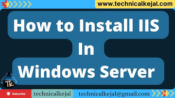 How to Install IIS Server | Install IIS In Windows Server | IIS Installation | Install IIS In Hindi