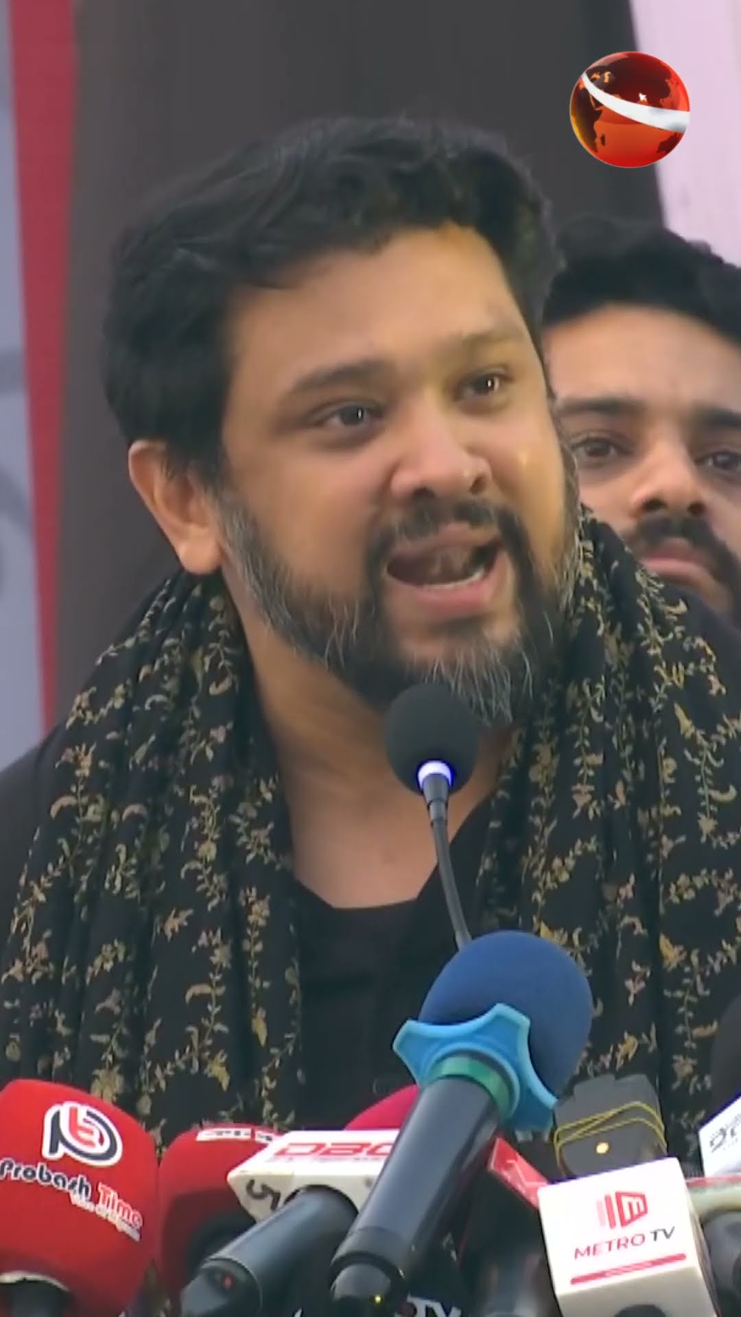 অবৈধ ভাবে আওয়ামীলীগের নেতারা বর্তমানে ভারতে আছে; সালাউদ্দিন কাদের চৌধুরীর ছেলে