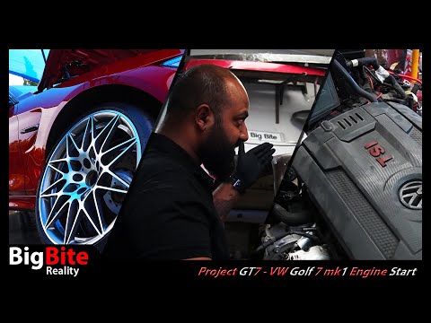 Project GT7 - VW Golf 7 mk1 Engine Start - BigBite Reality Season 3  #mrbigbite