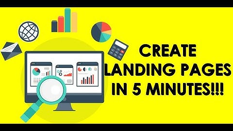 PROVEN VIDEO - How to Create Landing Pages In 5 Minutes