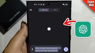 How To USE ChatGPT in Samsung Android!