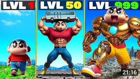 Level 1 SHINCHAN to Level 1,000,000,000 SHINCHAN in GTA 5