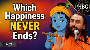 Shree Krishna REVEALS the ONLY Happiness that NEVER ENDS #Janmastami2025 | Swami Mukundananda