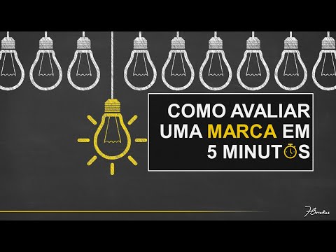 Vídeo: Como Avaliar Uma Marca