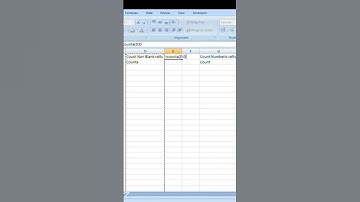 Excel COUNTA Formula | Count Non-Blank Cells Easily