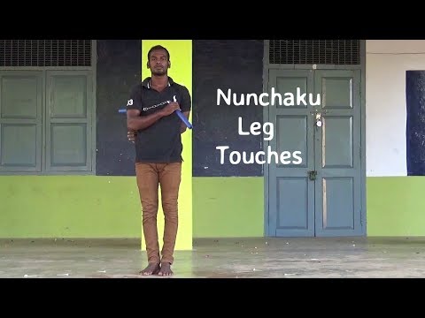 Nunchaku leg touches