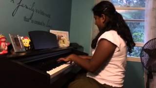 Nandhini piano performance