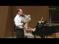 R strauss andante for horn and piano
