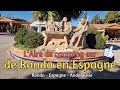 Laire de camping car area autocaravanas ronda idal pour visiter ronda en espagne  andalousie