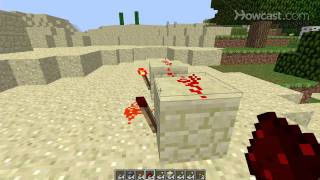Minecraft Tutorial: How to Make a Rapid Dispenser (Machine Gun) in Minecraft