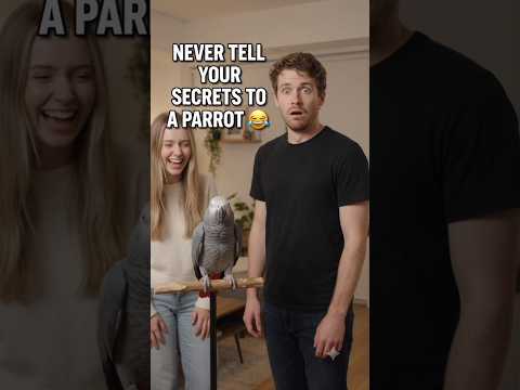 My Parrot Just Exposed Me 😂💀 #shorts #shortsfeed #funny #comedy #viral #trending#youtubeshorts