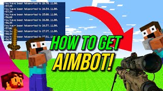 Minecraft Bedrock - How To Get Aimbot Using Command Blocks! - PS4, MCPE, Xbox, Windows & Switch