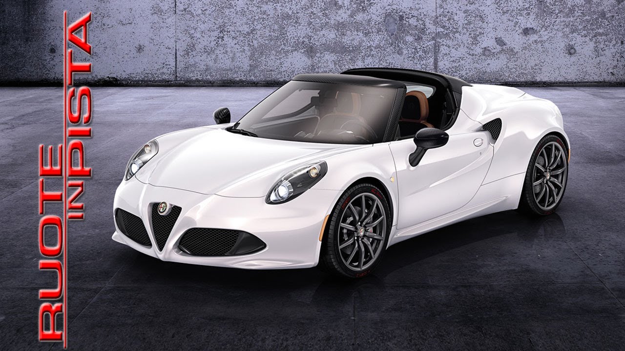 Alfa Romeo 4C Spyder - Ruote in Pista n. 2235 - del 31-3-2014 - YouTube