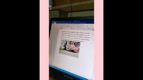 How to give artistic effect on picture in MS Word