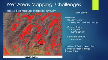 Jae Ogilvie: Challenges in Modelling Bogs, Wet Areas Mapping