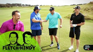 Fletch and Hindy rile Matty up on the golf course | Fox League | Matty Johns Show