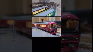 共走 JR東日本 485系 やまなみ+せせらぎ & リゾートやまどり n scale JR EAST 485 ”YAMANAMI+SESERAGI”&”RESORT YAMADORI” #train