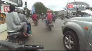 part 2 berangkat kerja, jalur pantura Bekasi