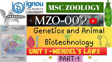IGNOU MSC ZOOLOGY || MZO-002 CH-1 NOTES PART 1 || #msczoology #ignou #viral #video #youtube #zoology