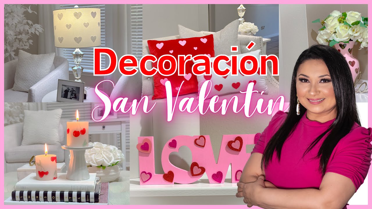 iDEAS para DECORAR en San Valentín / Decoración 2024 / Valentine's ideas 