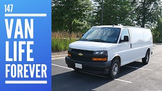 2020 Chevrolet Express 2500 Extended Wheelbase WT // review and test drive // 100 rental cars