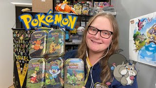 Pokémon TCG Opening - All 5 Paldea Friends Mini Tins!