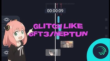 Glitch like 6ft3 and Neptun! | Alight Motion Tutorial