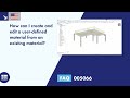 FAQ 005066 | How can I create and edit user-defined material from existing material? ...