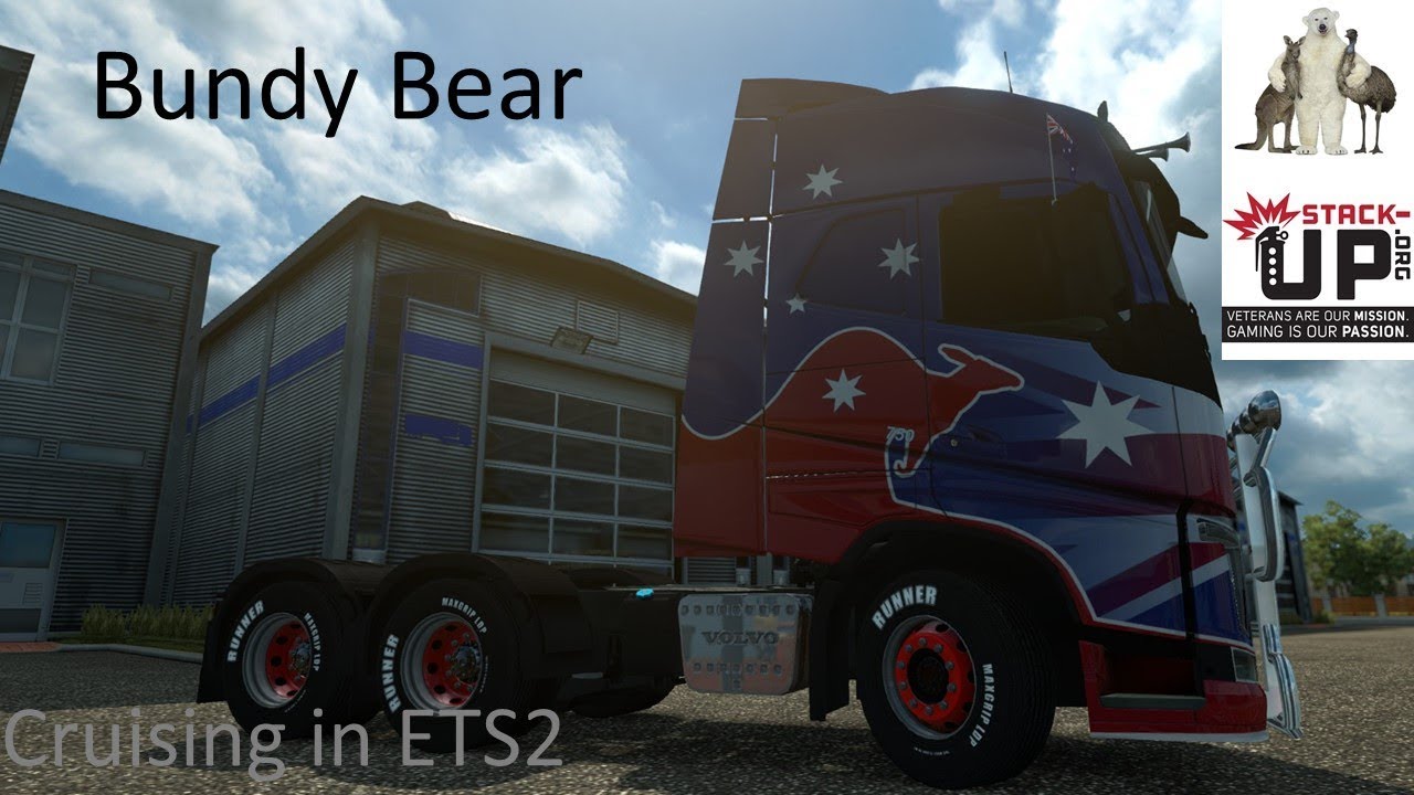 ETS2: Trucking with Tazzienate and friends - YouTube