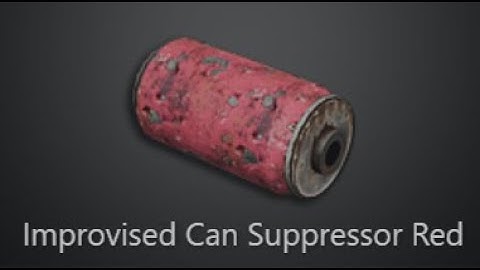 SCUM New Player Item Crafting Guide: Improvised Can Suppressor
