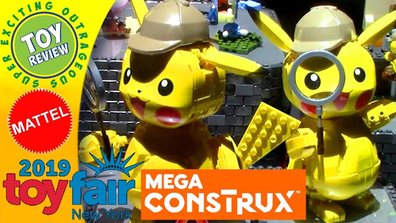 mega construx detective pikachu