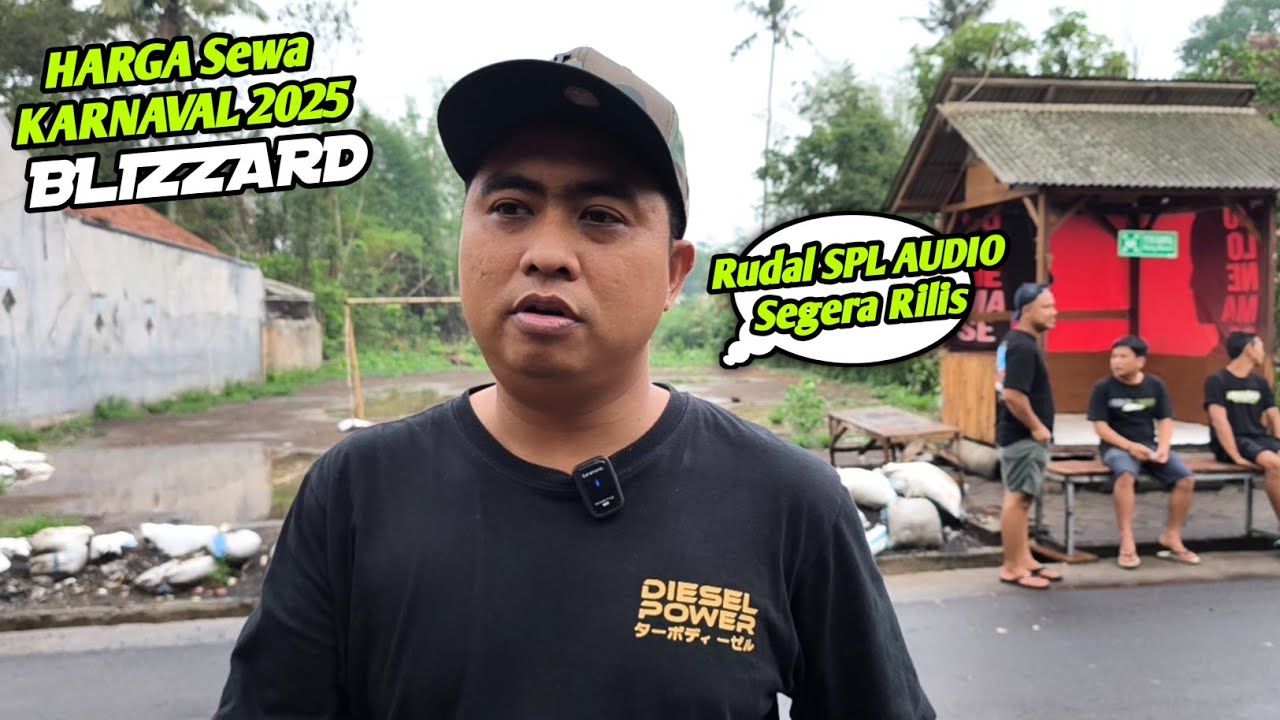 Mas David blak blakan Harga Sewa Blizzard untuk Karnaval 2025 & Kabar Terbaru Rudal SPL AUDIO