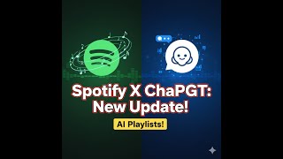 Spotify lo ChatGPT! 🤯 New AI Playlists Create Cheyyandi!
