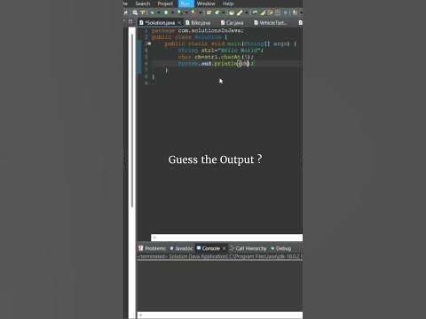 Guess the Output of these Java Program #java #coding #learnwithme - YouTube