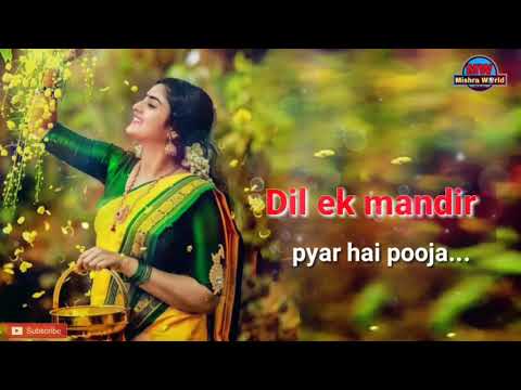 dil-ek-mandir-pyar-hai-pooja-♥️♥️-||-old-is-gold-||-whatsapp-status-video